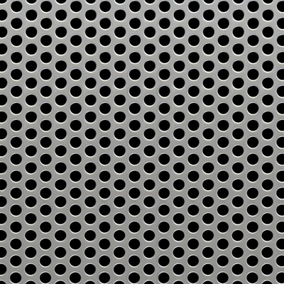 SUS 201 Decorative Metal Perforated SS Plate Dutch Weave