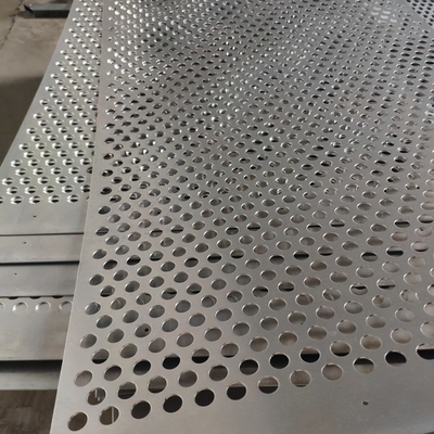 Cold Roll SS 304 Perforated Stainless Steel Sheet Mill Edge Slit Edge