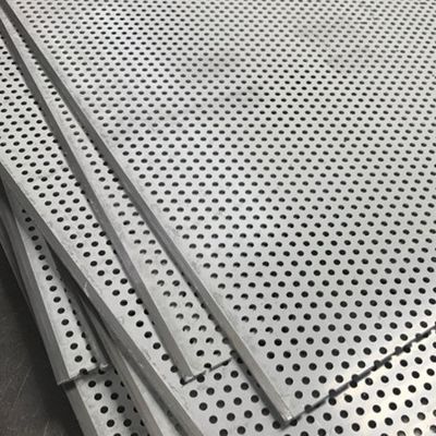201 J1 J2 J3 J4 Smooth Anti Corrosion Perforated SS Plate 100mm For Protection