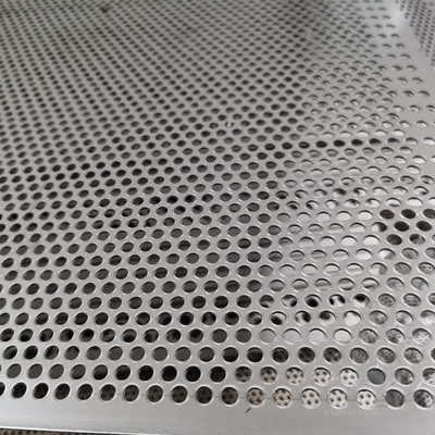 SUS 304 Decorative Metal Perforated SS Sheet Stainless Steel Perforated Mesh