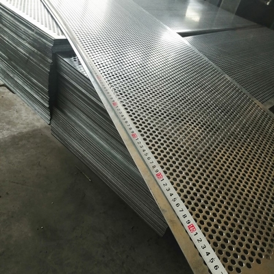 Thickness 0.5mm SS 304 Perforated SS Plate Perforated Metal Screen Sheet